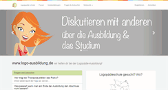 Desktop Screenshot of logo-ausbildung.de